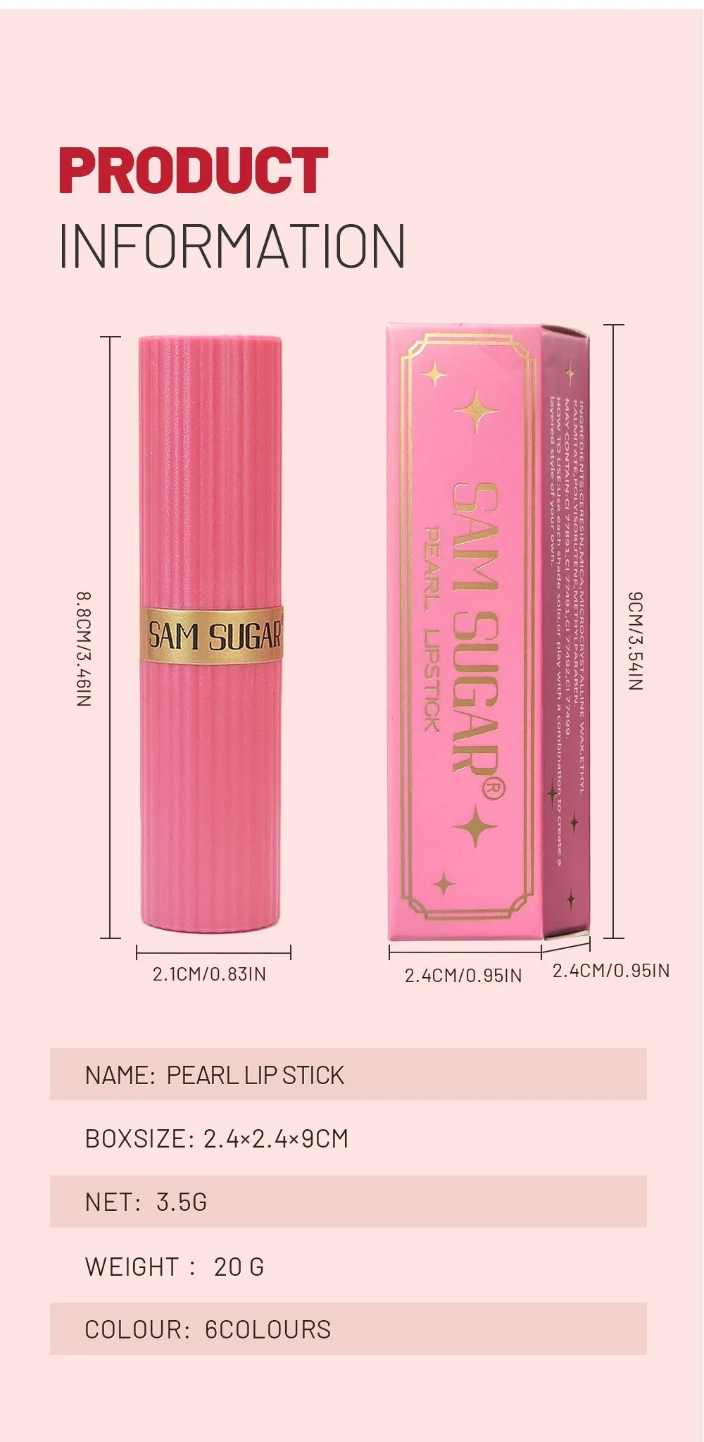 GLOSS ROSA A PROVA D'AGUA